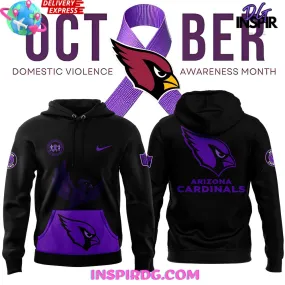 -Arizona Cardinals Domestic Violence Awareness Month 2024 Hoodie