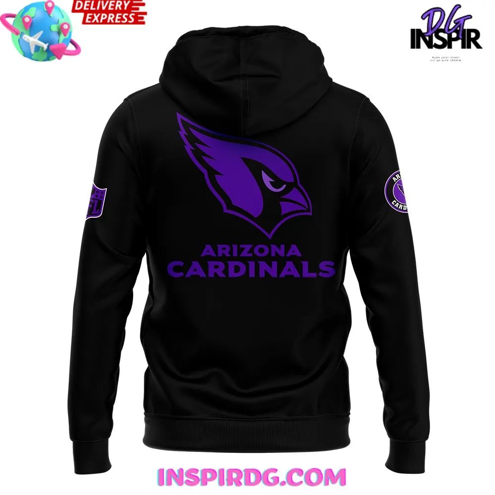 -Arizona Cardinals Domestic Violence Awareness Month 2024 Hoodie