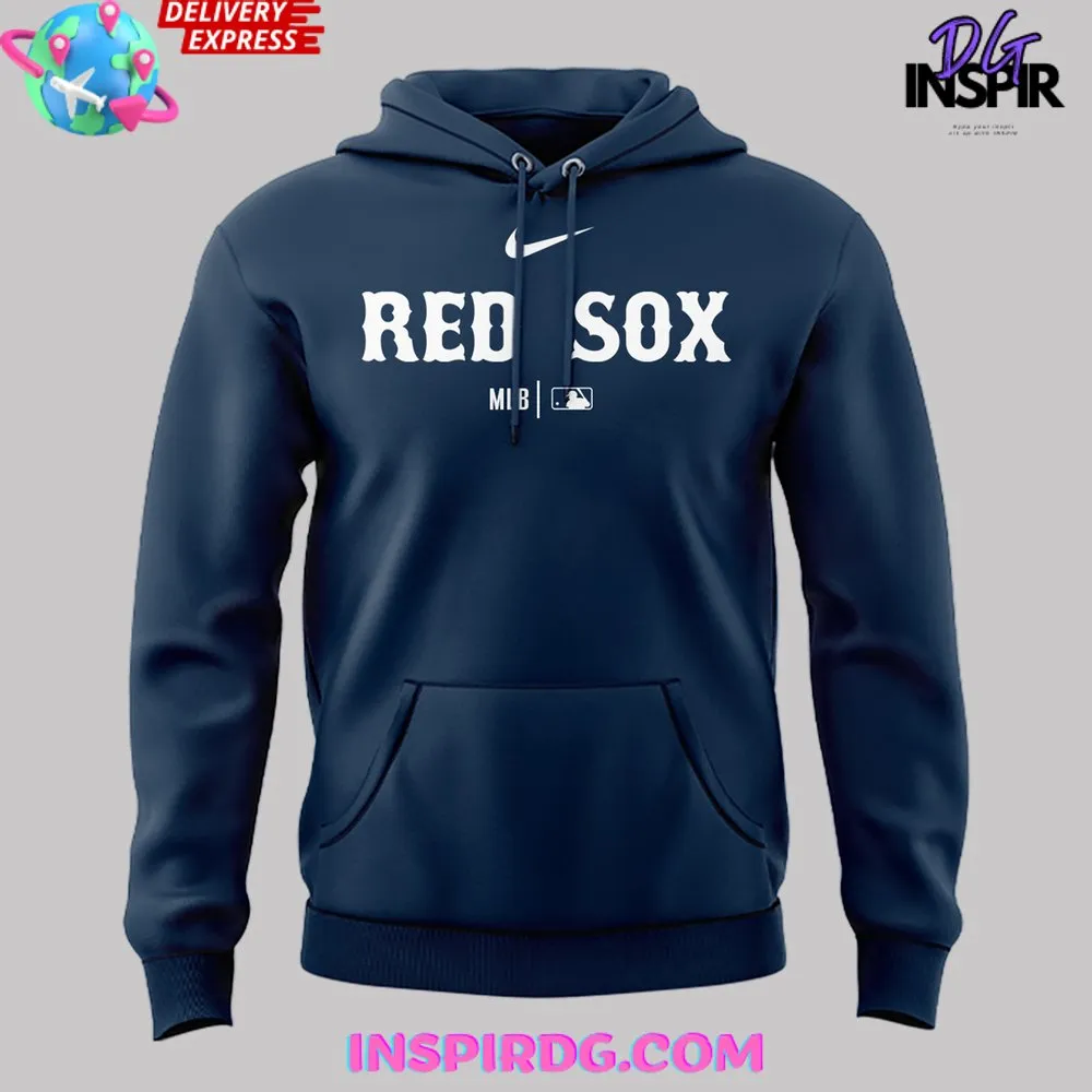 -Boston Red Sox Baseball Classic Navy Blue Hoodie