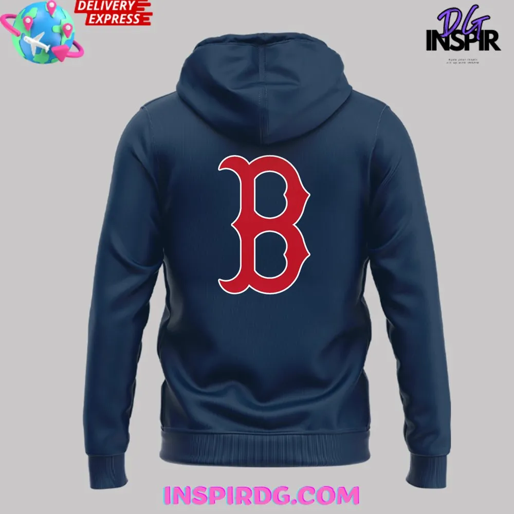 -Boston Red Sox Baseball Classic Navy Blue Hoodie