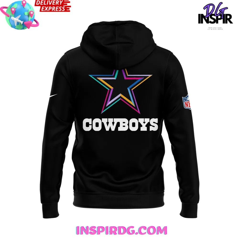 -Dallas Cowboys 2024 NFL Crucial Catch Intercept Cancer Hoodie