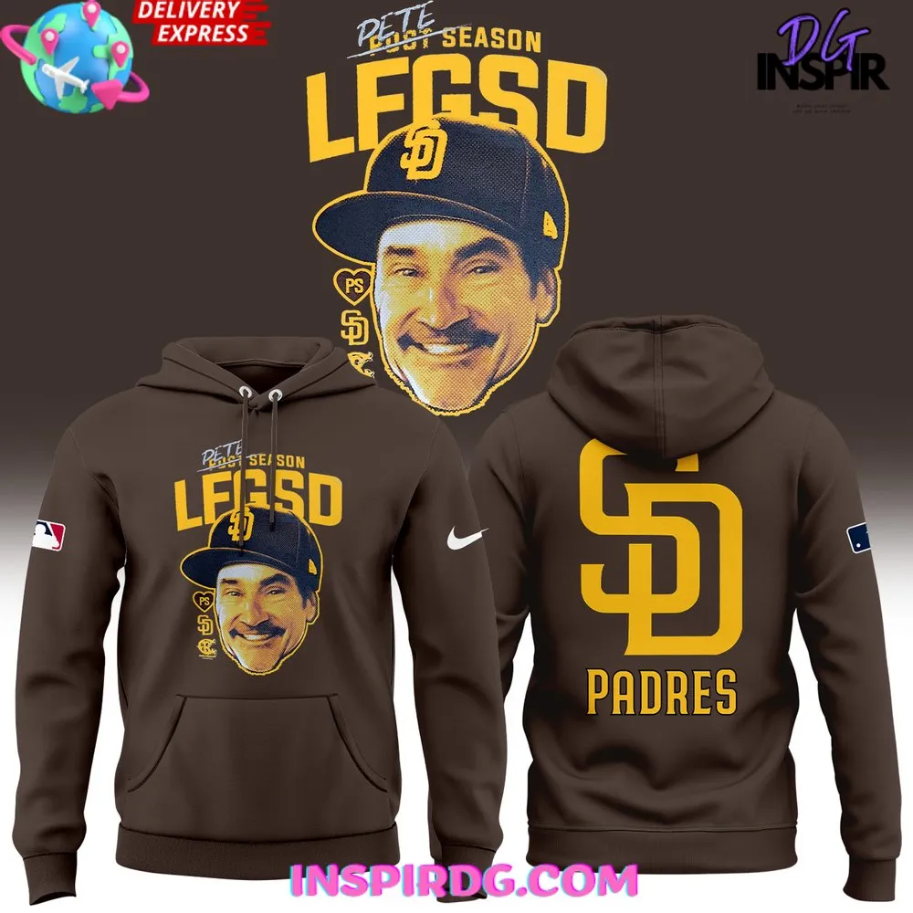 -San Diego Padres Pete LEGSD Postseason 2024 Hoodie