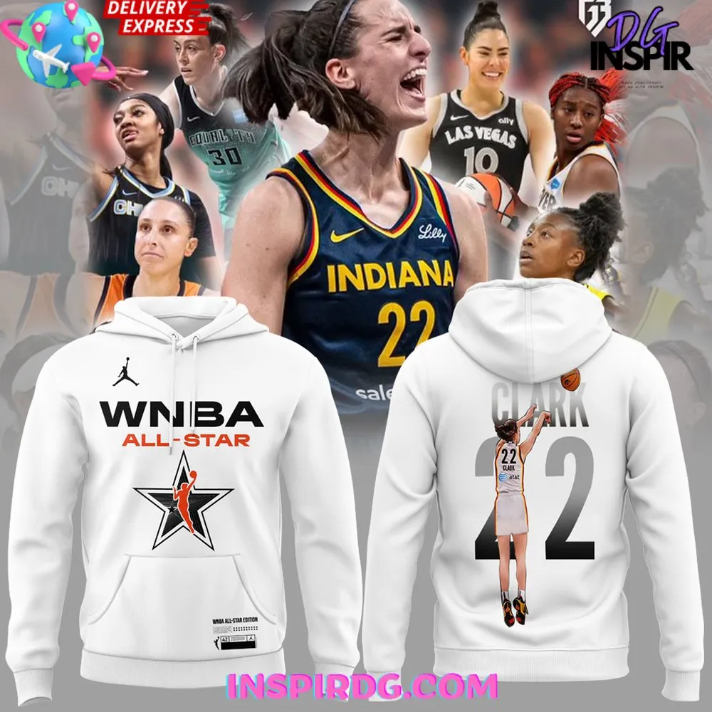 -Special New WNBA Caitlin Clark Team All Star Hoodie 2024