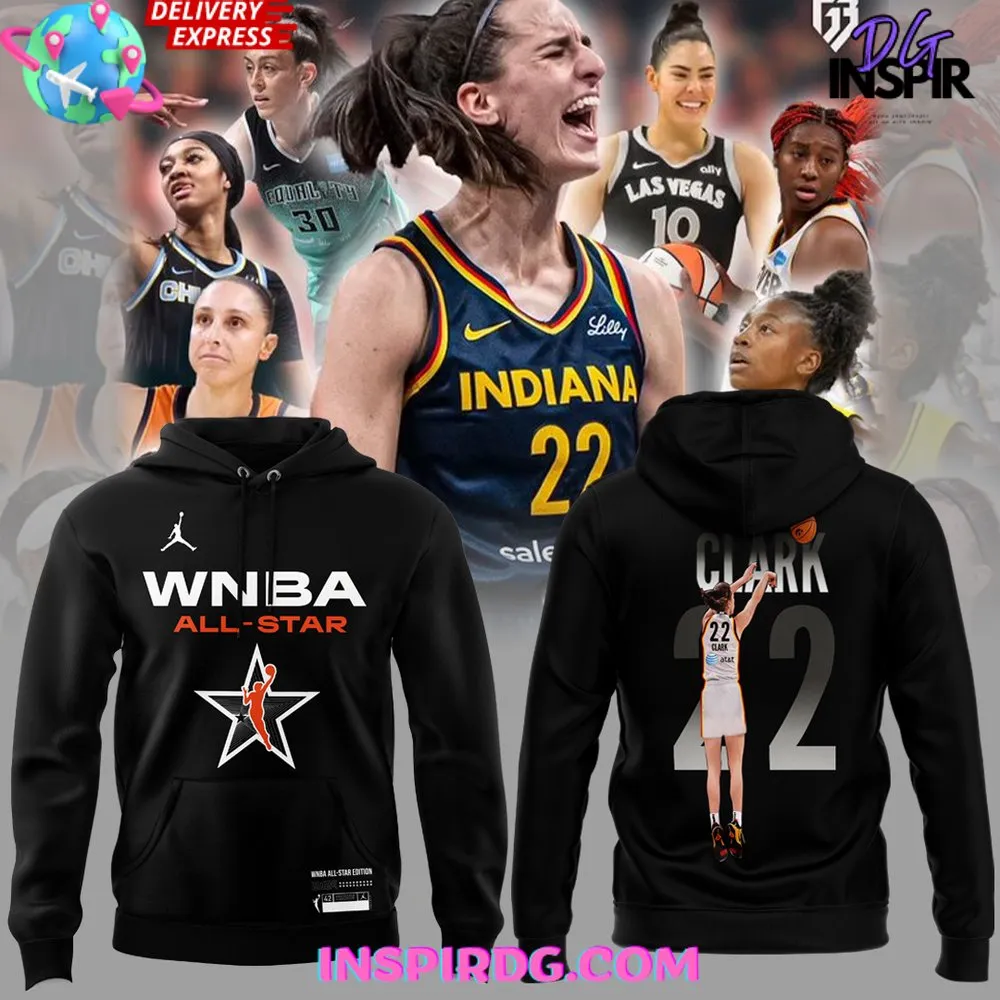 -Special New WNBA Caitlin Clark Team All Star Hoodie 2024