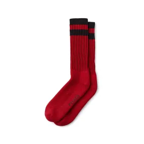 1970s Logger Thermal Sock - Scarlet - Medium