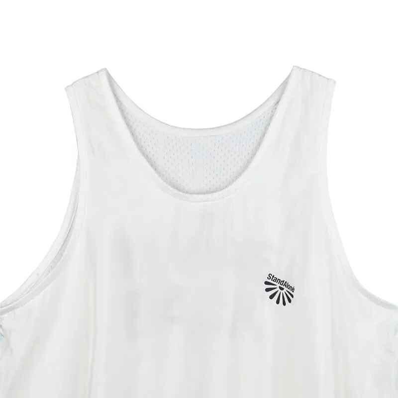 3ways Reversible Tank Top - White