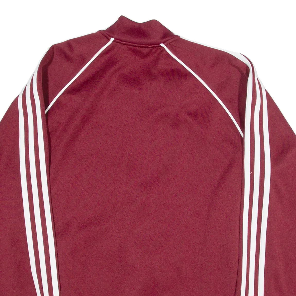 ADIDAS Womens Track Jacket Red L