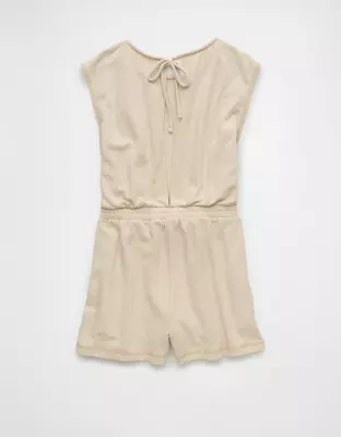 AE AE Fleece Crew Neck Romper