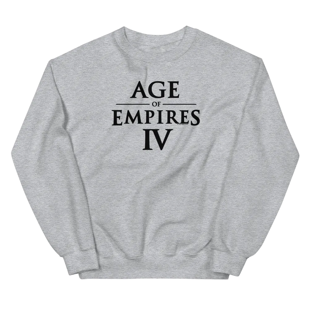 Age of Empires IV Logo Fleece Crewneck Sweatshirt