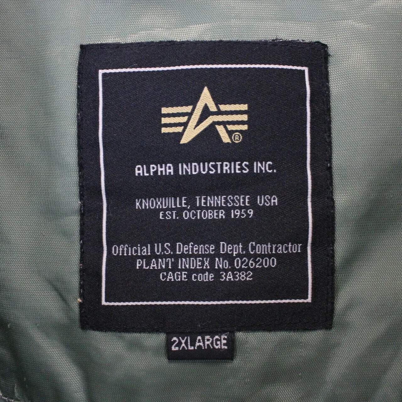 ALPHA INDUSTRIES Jacket Green | XL