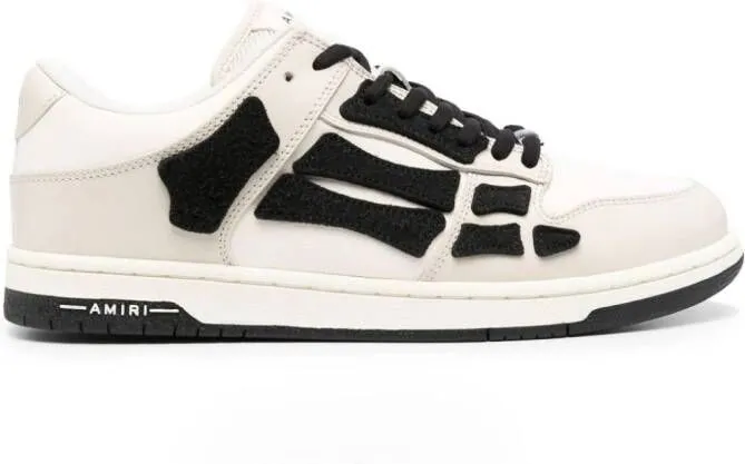 AMIRI Skel leather low-top sneakers Neutrals