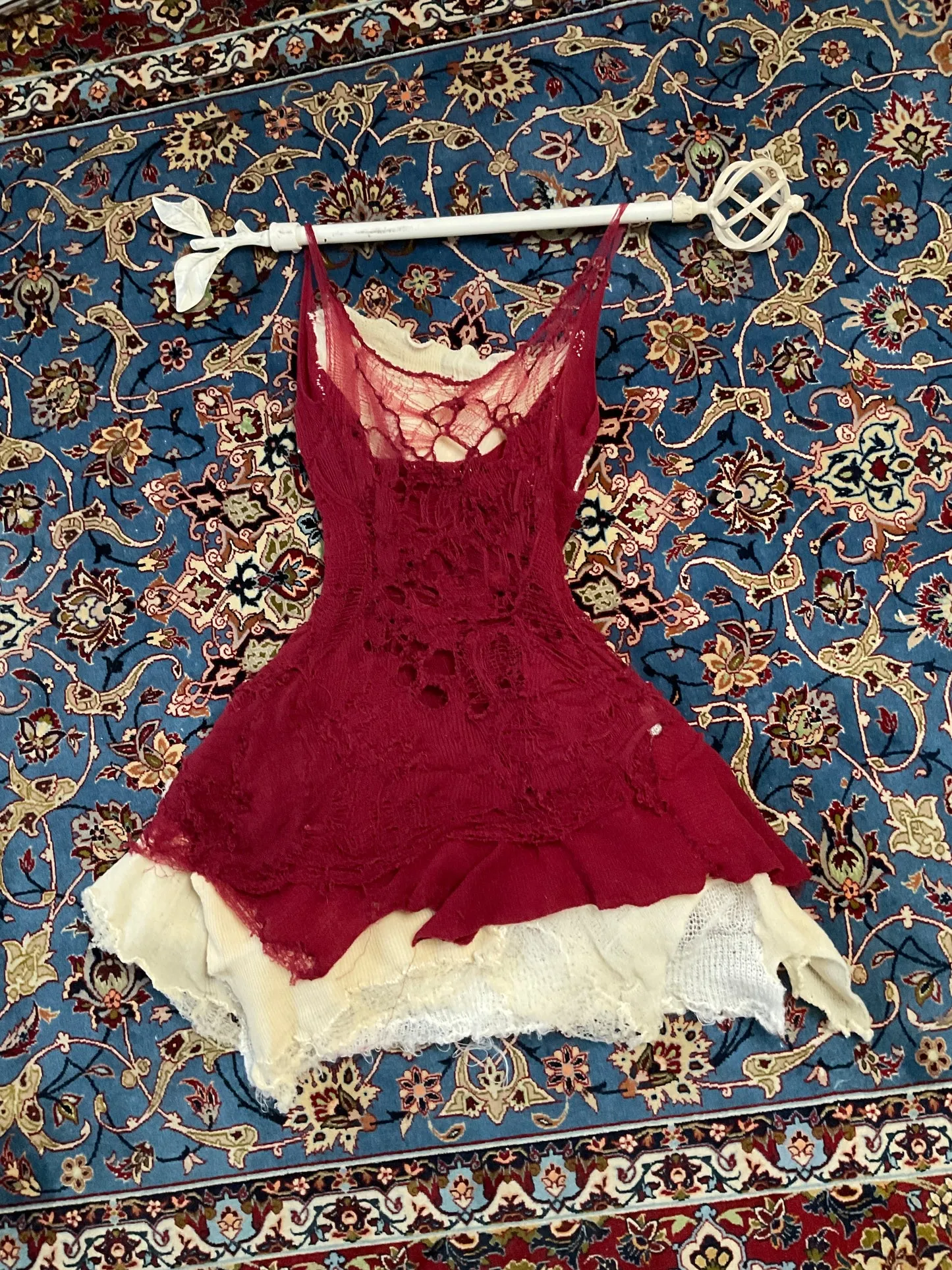       annina red dress    