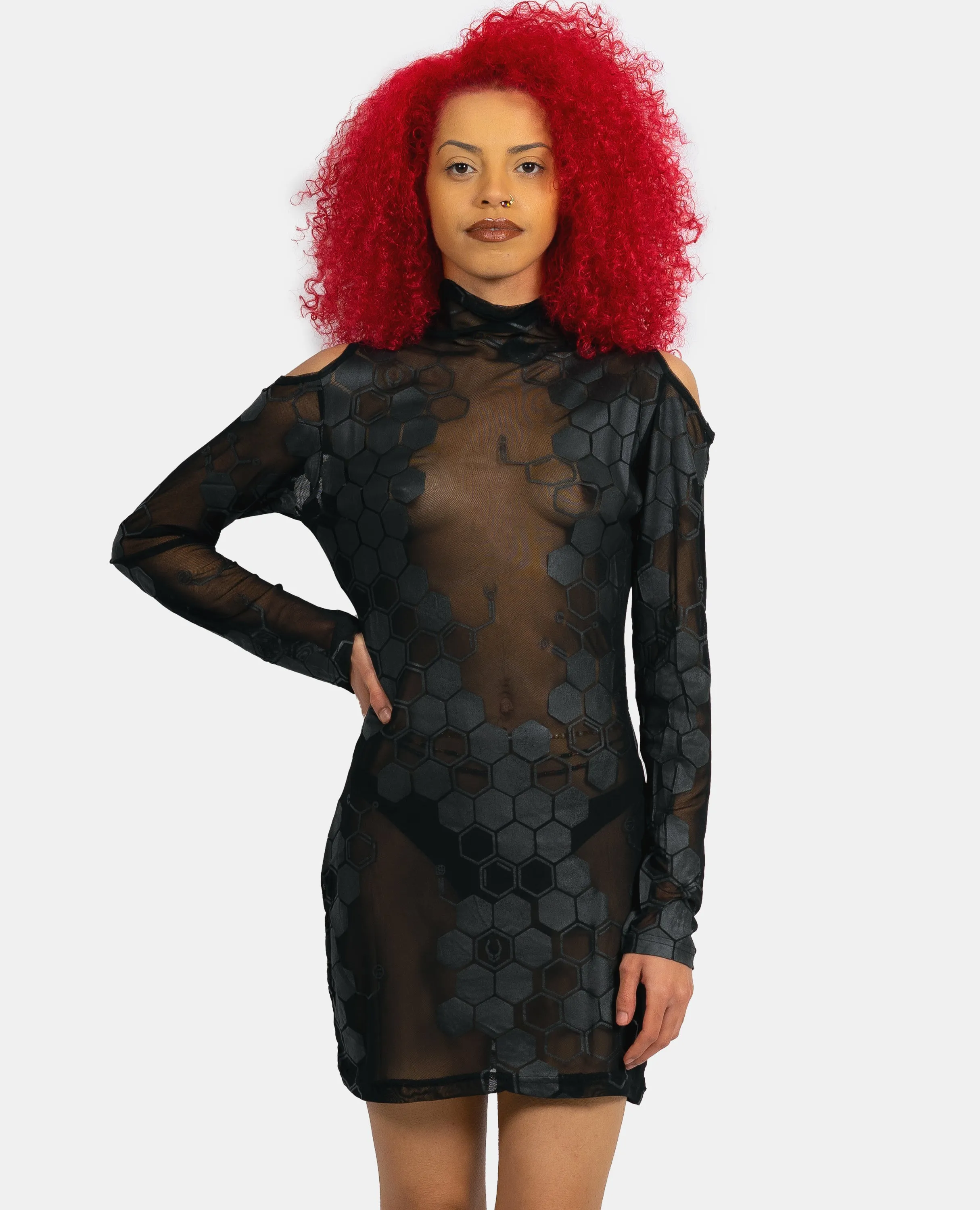 ANTIMATTER MESH DRESS