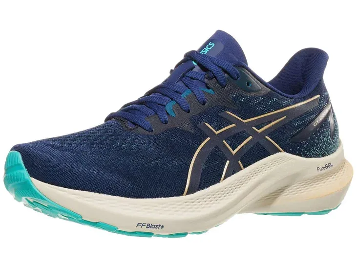 Asics | GT-2000 12 | Women's | Blue Expanse/Champagne