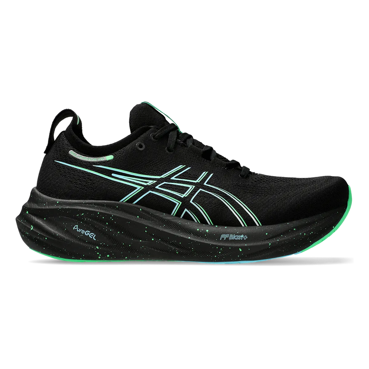 Asics Gel Nimbus 26 - Black - Soothing Sea