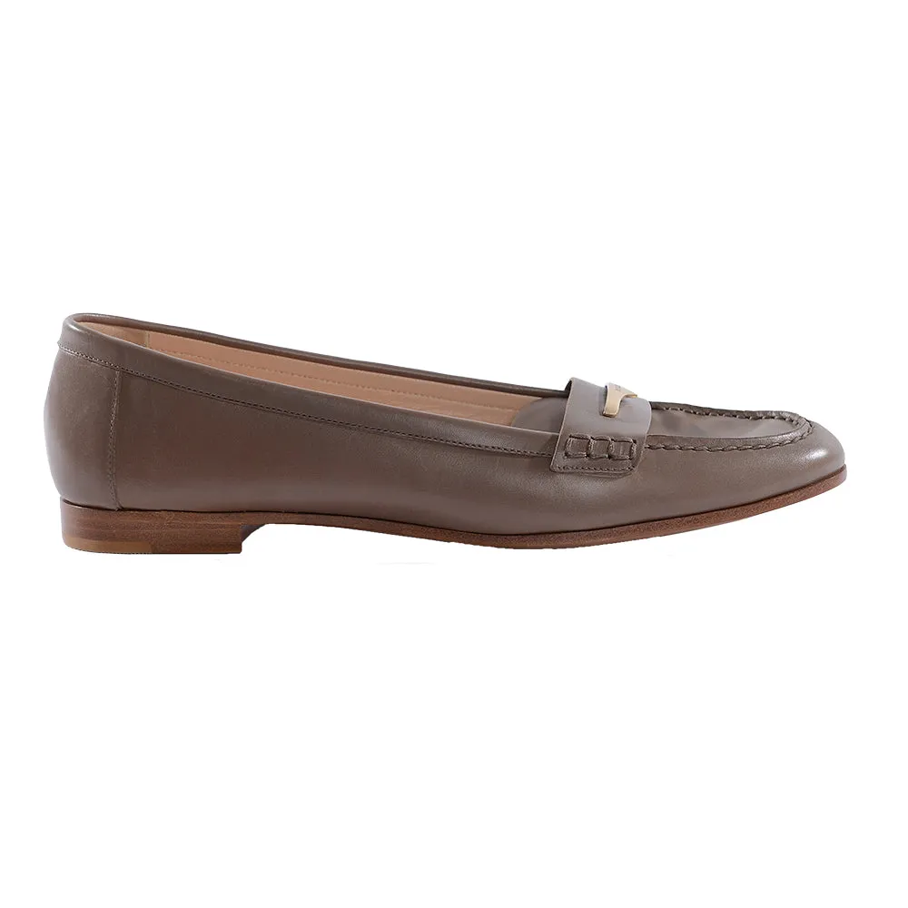 Bally Womens Slip on Shoes in Fawn Brown