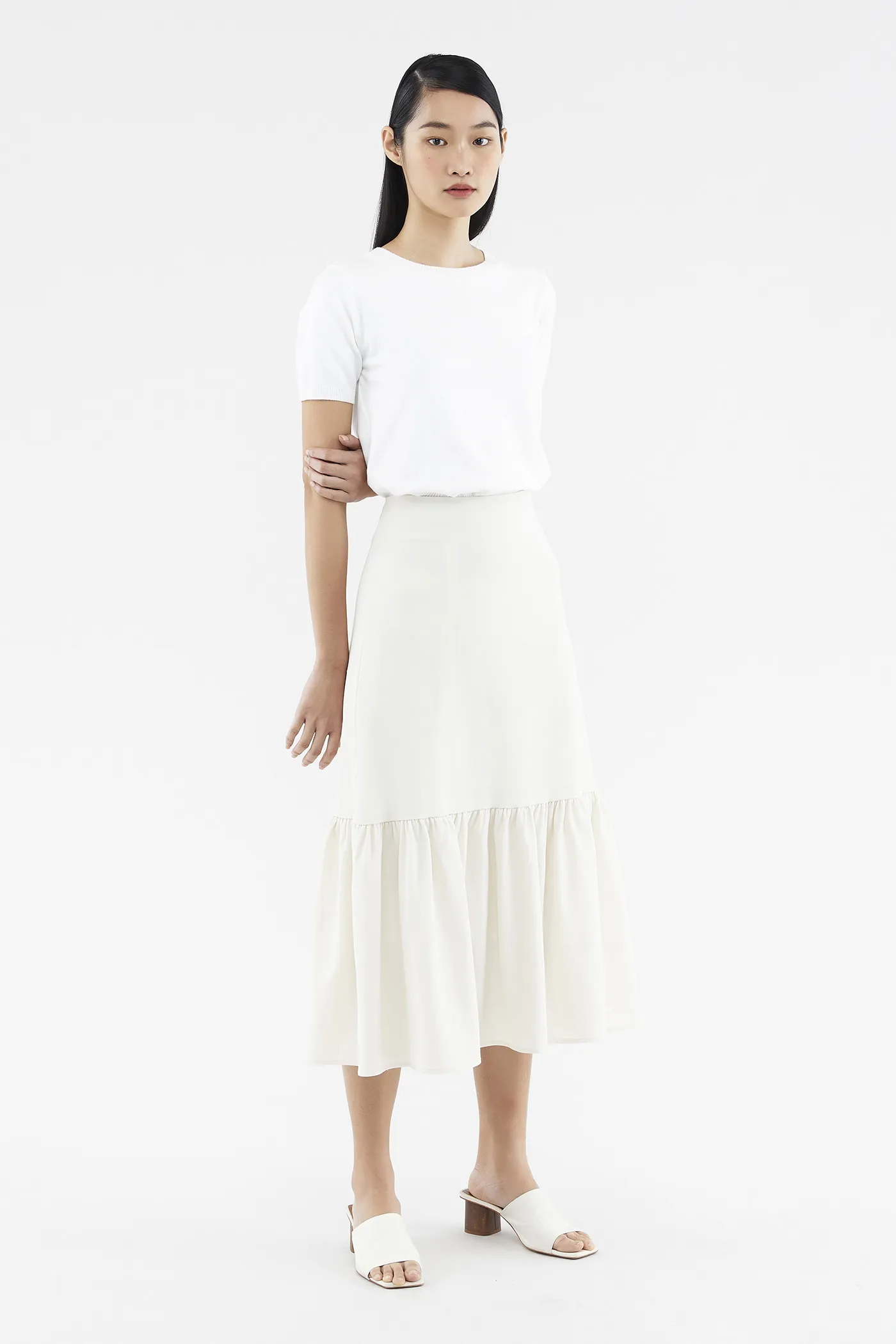 Betina Frill-hem Skirt 