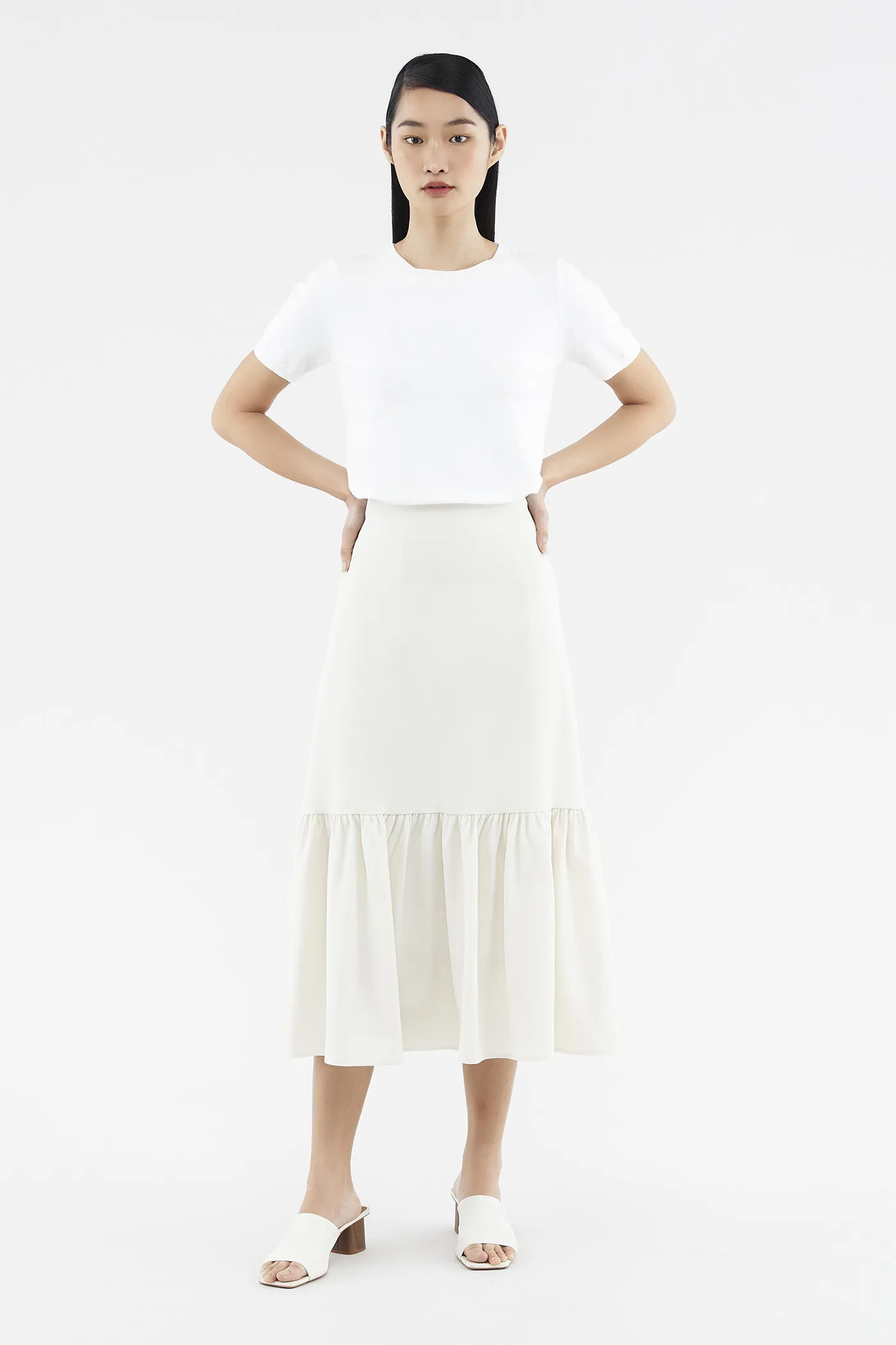 Betina Frill-hem Skirt 