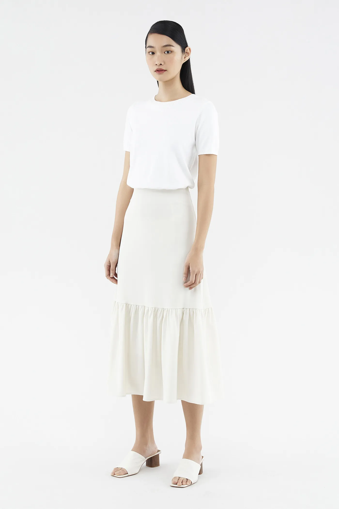 Betina Frill-hem Skirt 