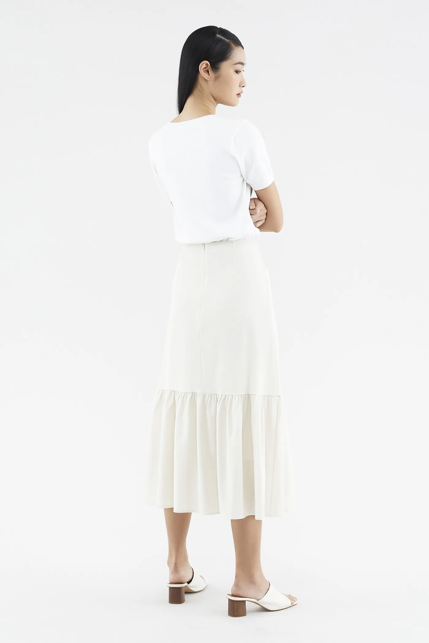 Betina Frill-hem Skirt 