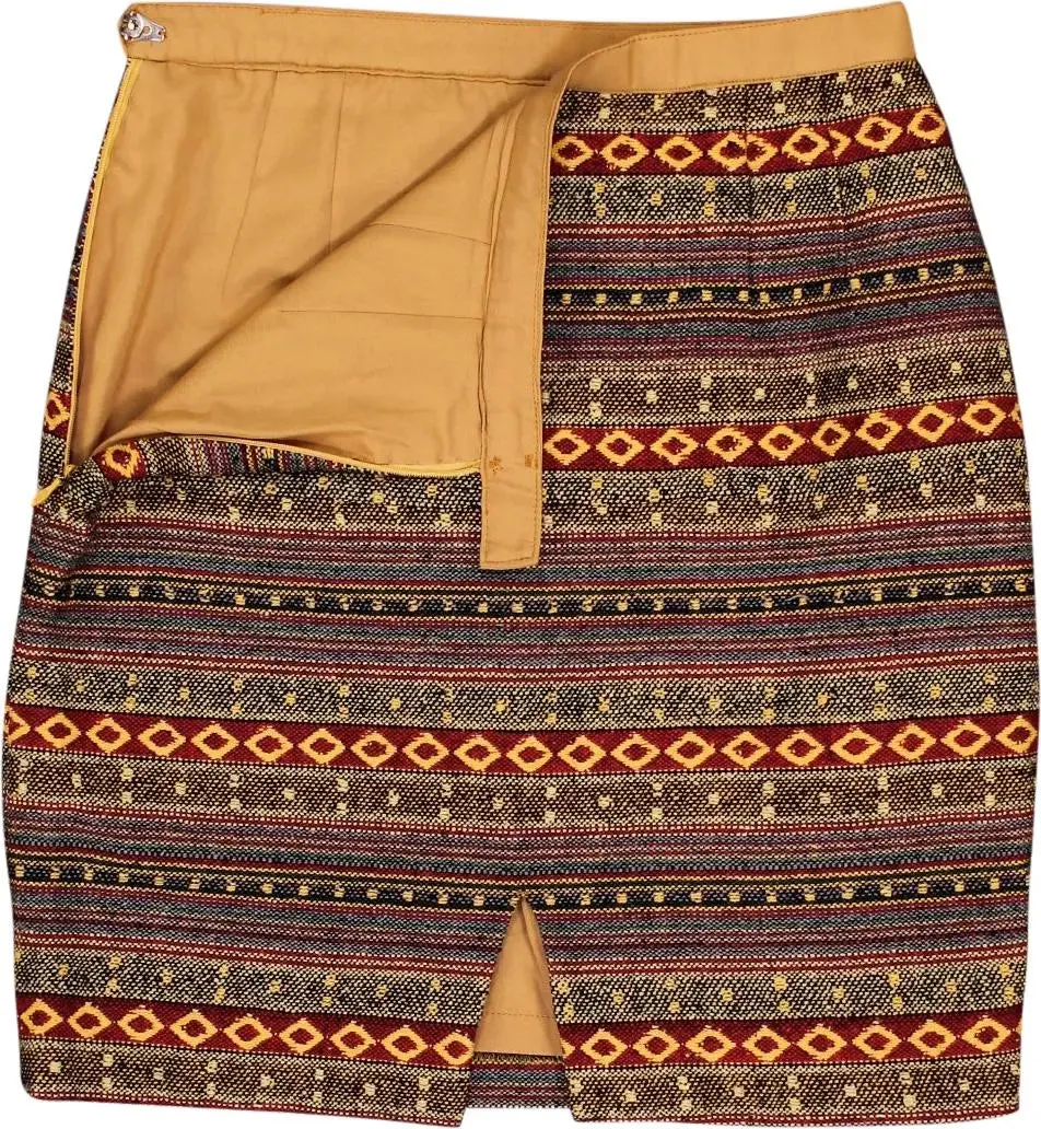 Bohemian Woven Skirt | ThriftTale