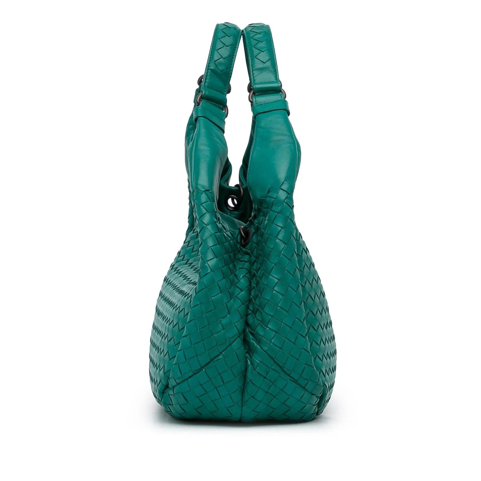 Bottega Veneta Intrecciato Campana Shoulder Bag