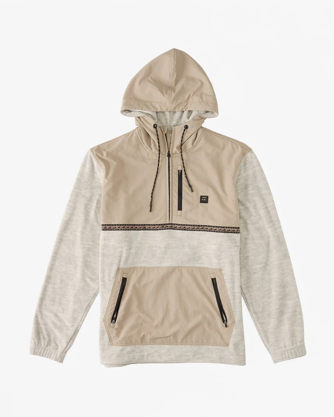 Boundary Graphene Half-Zip Fleece - Oatmeal Heather