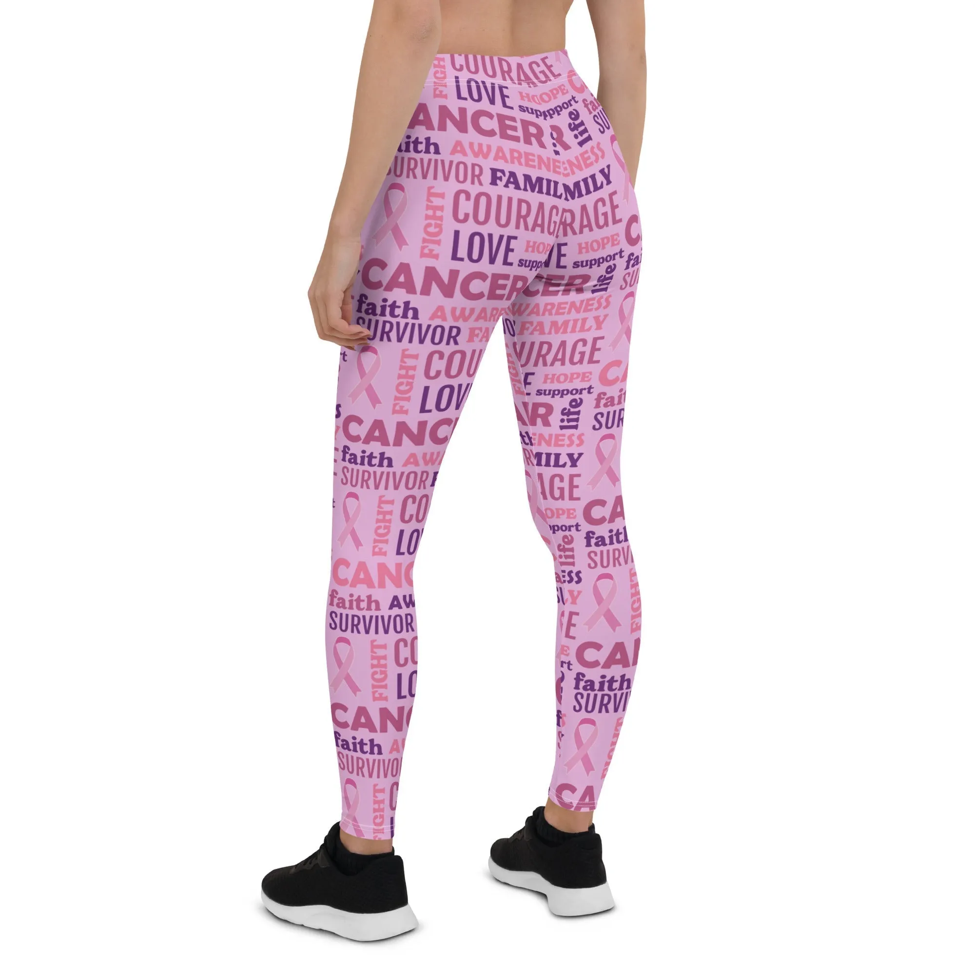 Breast Cancer Awareness Leggings