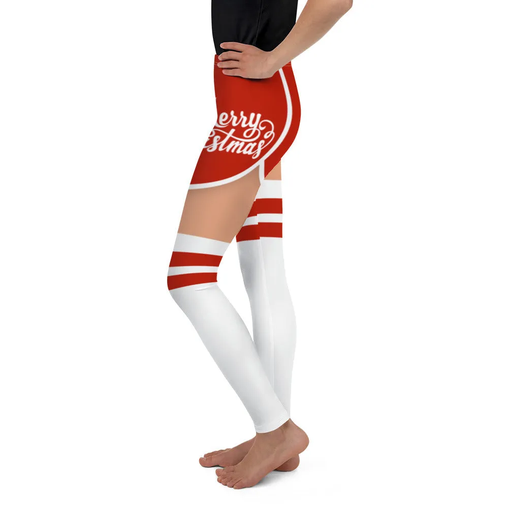 Christmas Shorts Youth Leggings