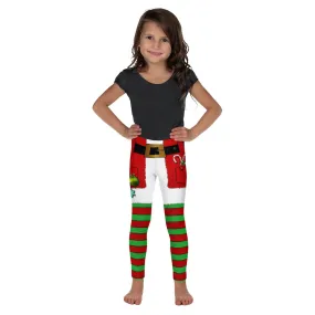 Christmas Stripes Kid's Leggings