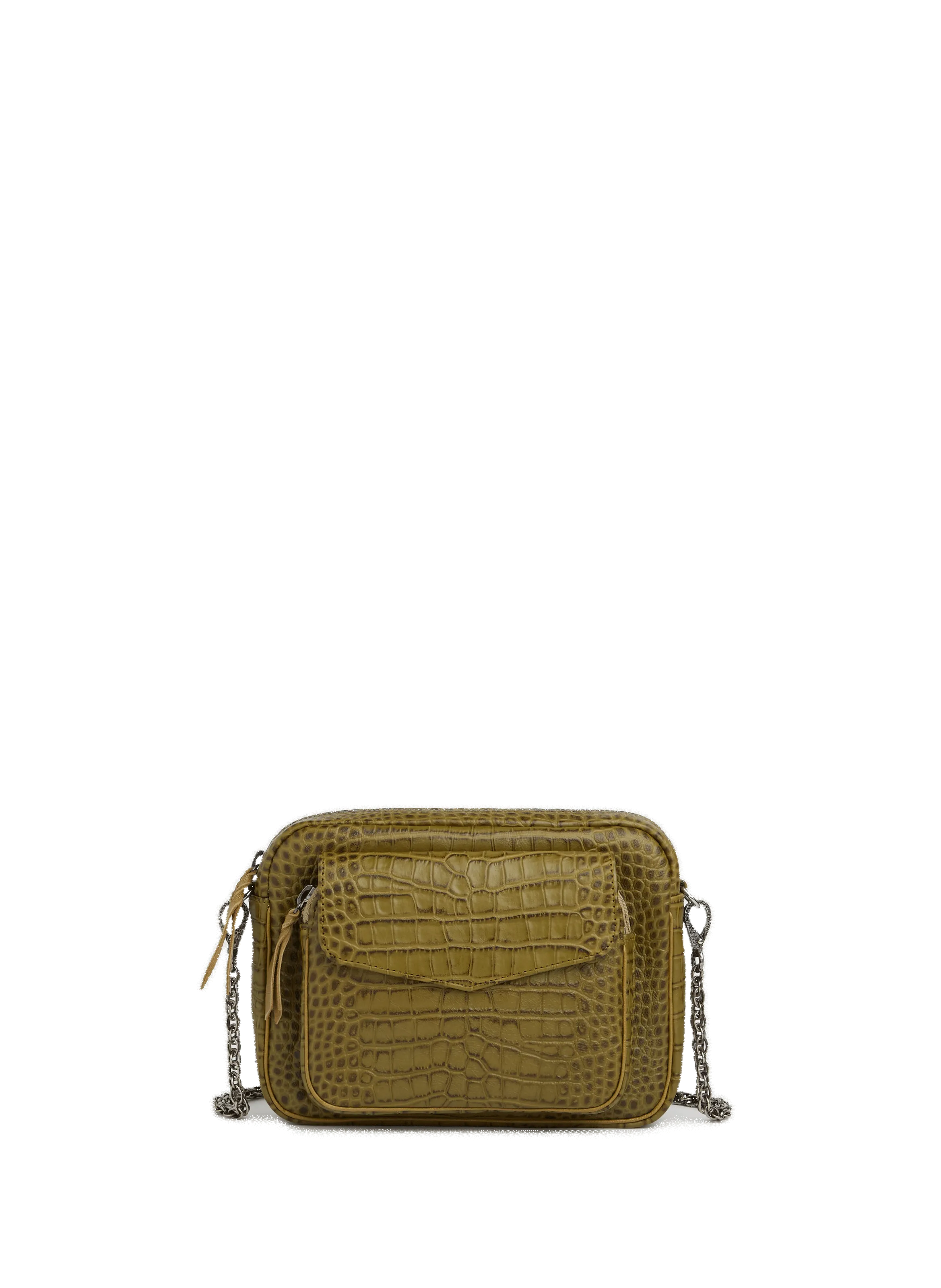 CLARIS VIROT  Big Charly shoulder bag  - Green