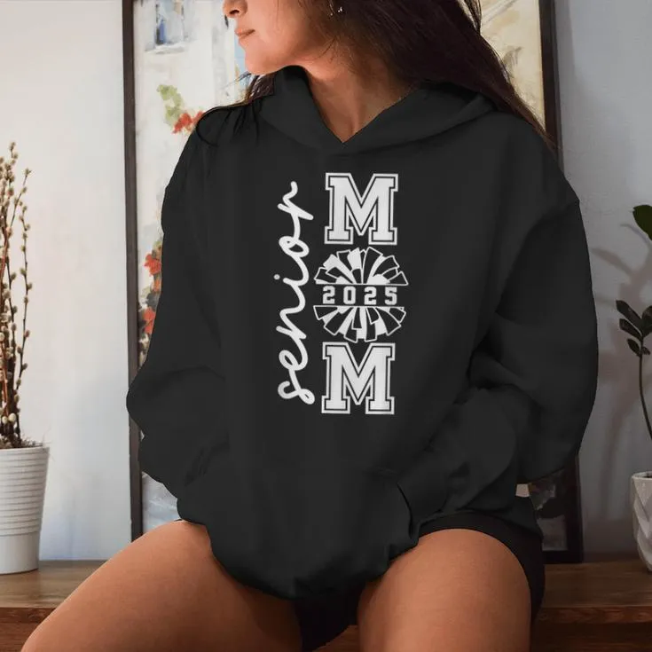 Class Of 2025 Senior Year Cheer Mom Senior 2025 Women Hoodie