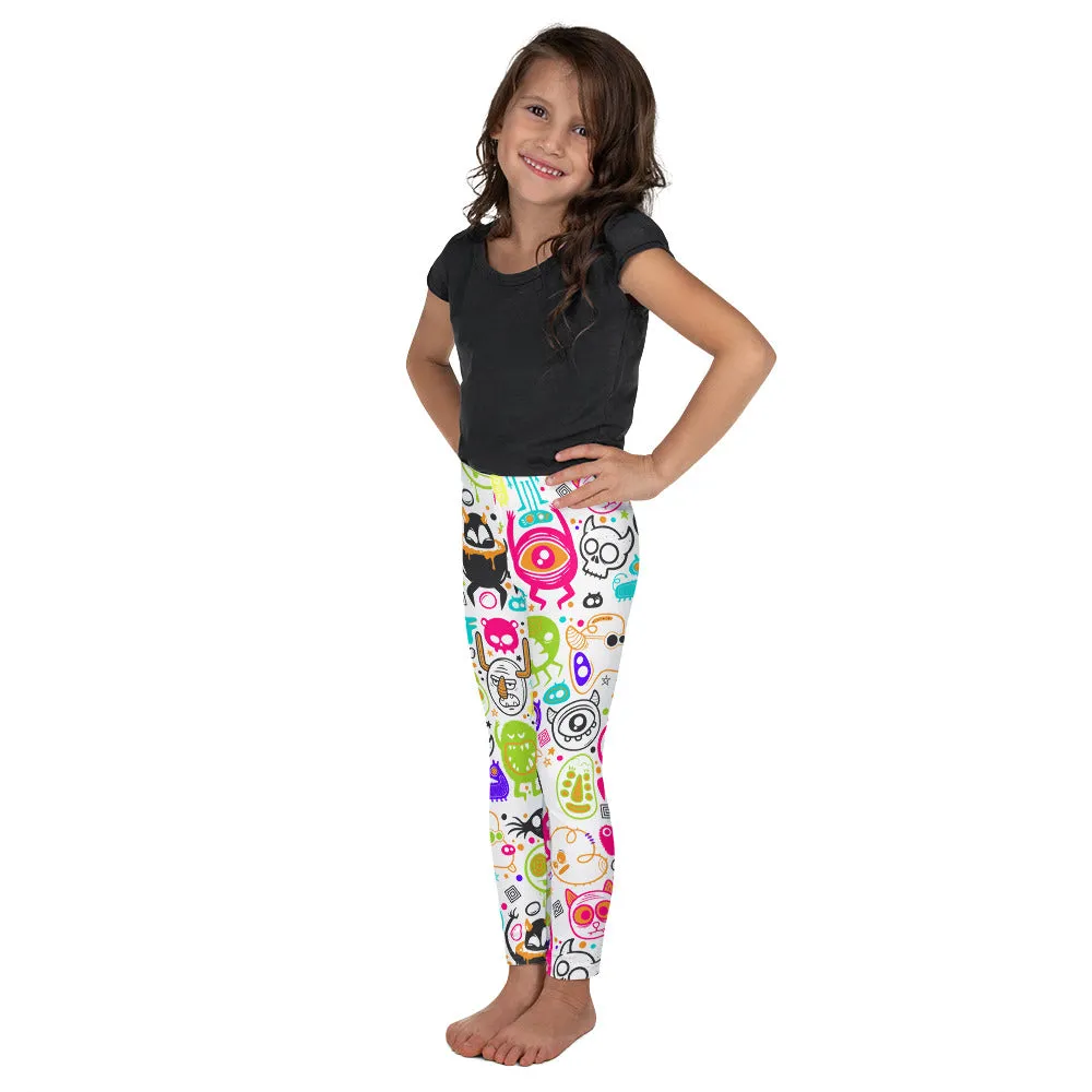 Colorful Doodles Kid's Leggings