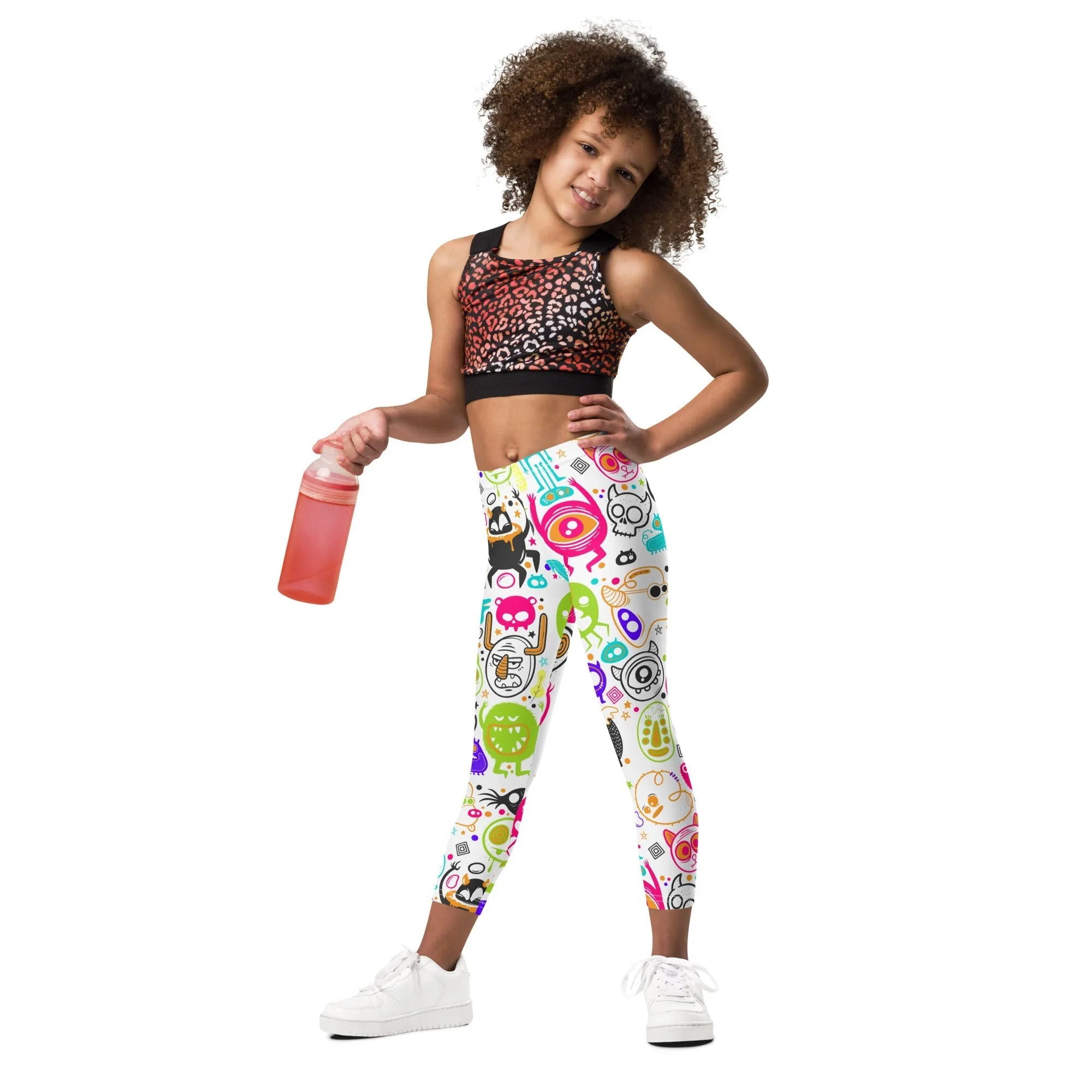 Colorful Doodles Kid's Leggings