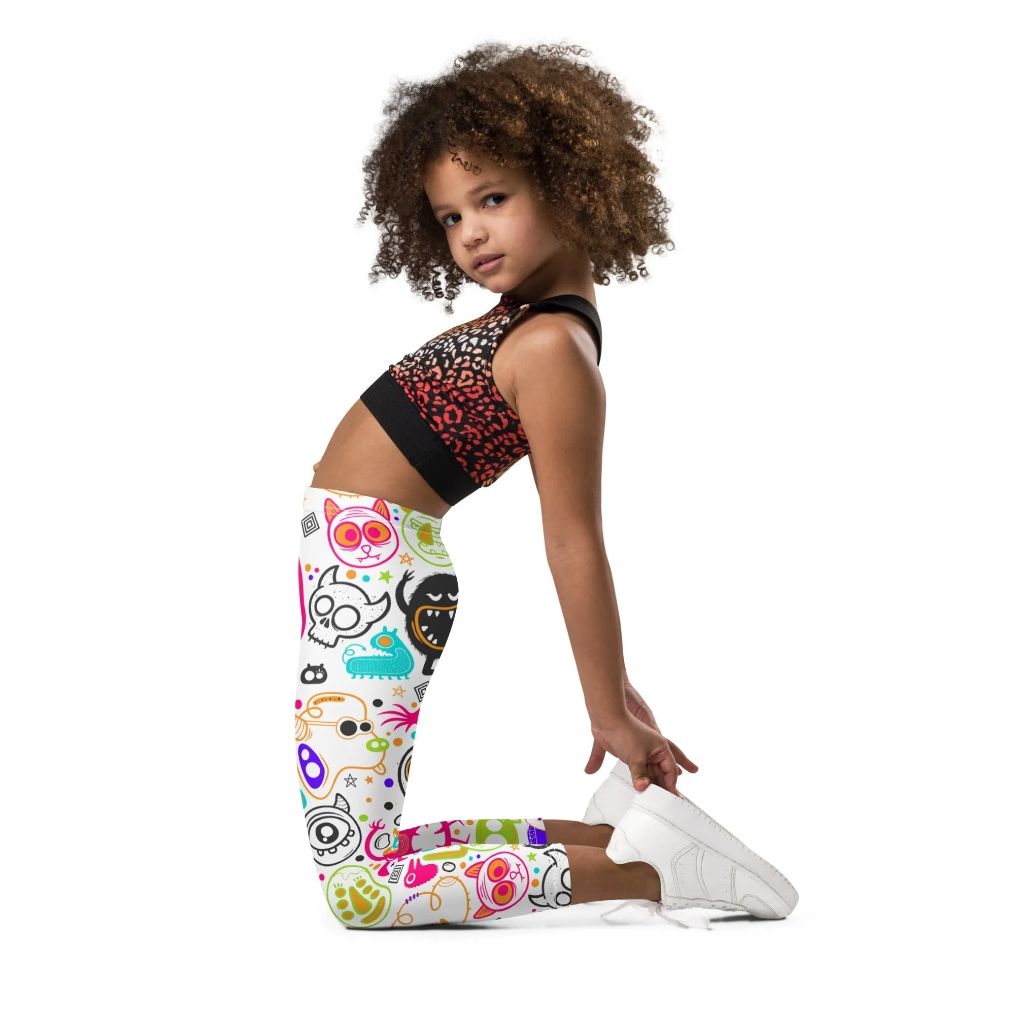 Colorful Doodles Kid's Leggings