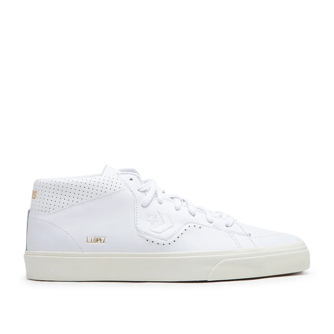 Converse Cons x Louie Lopez Pro Mid Leather (White)