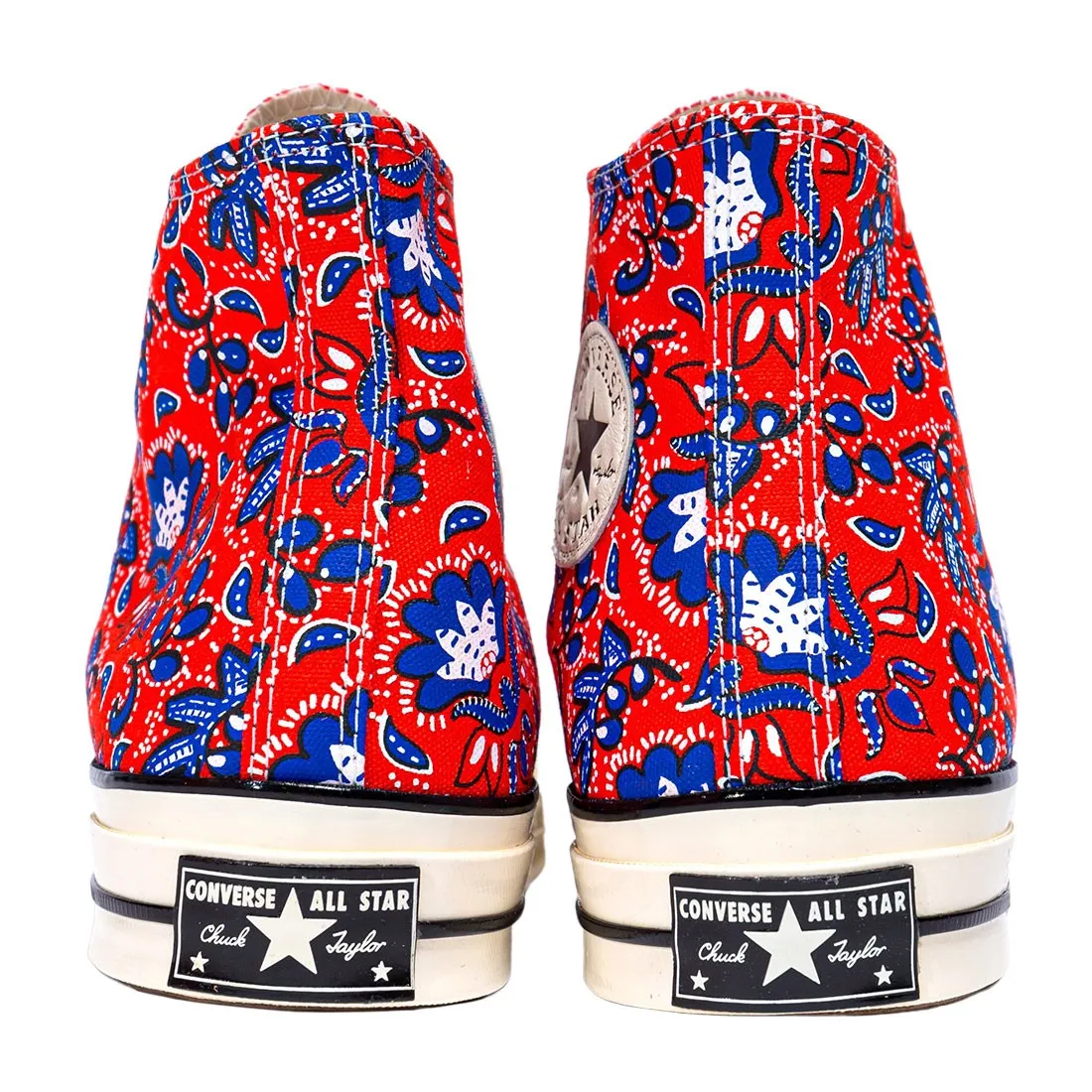 Converse Men Culture Prints Chuck 70 Hi (red / habanero red / egret / rush blue)