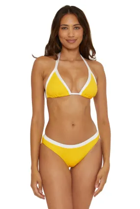 Courtside Triangle Bikini Top