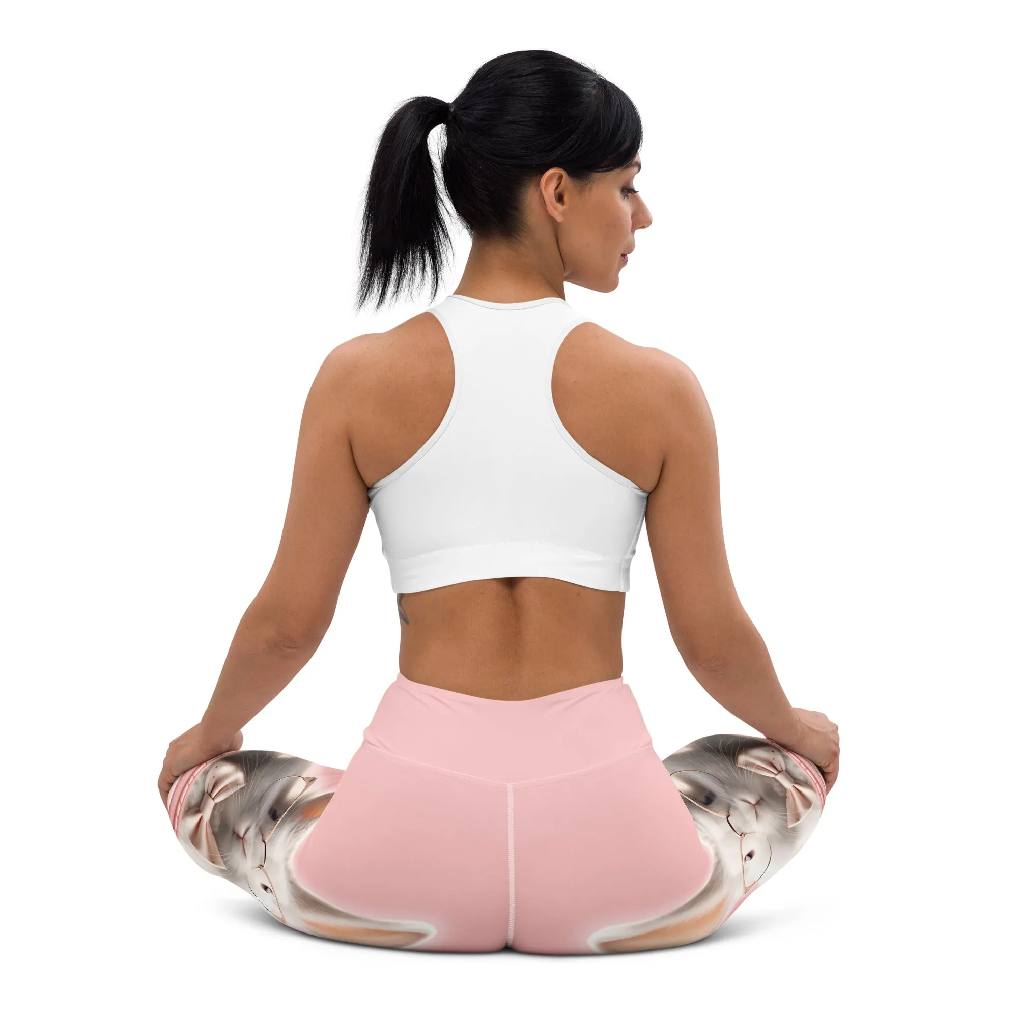 Cute Bunny Yoga Leggings