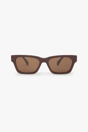 DARIA SUNGLASSES LIGHT BROWN