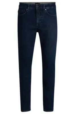 Delaware slim-fit jeans in indigo-blue stretch denim