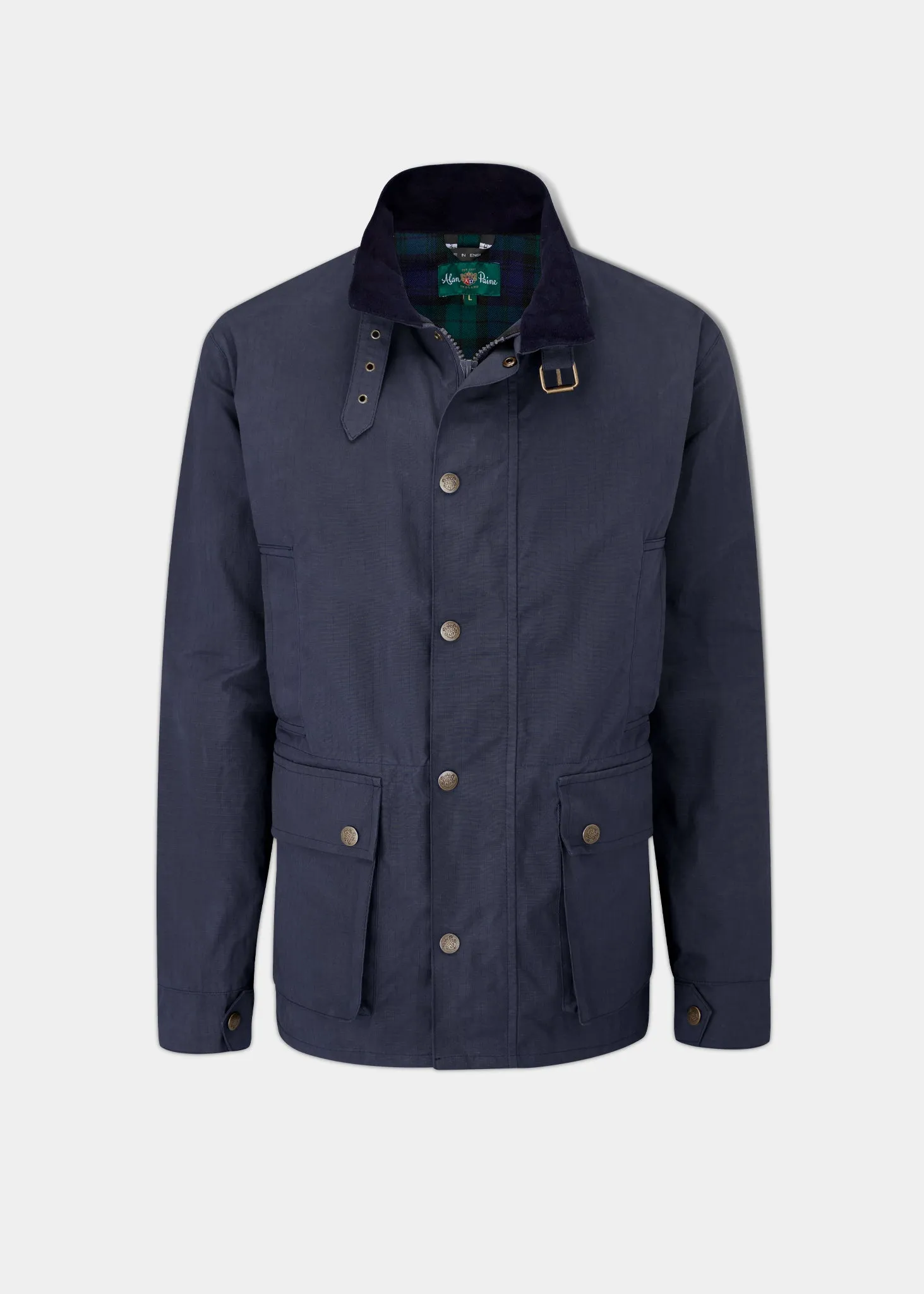 Derban Men's Jacket In Navy - Alan Paine UK