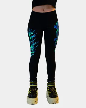 DRAGONITE LEGGINGS BLACK