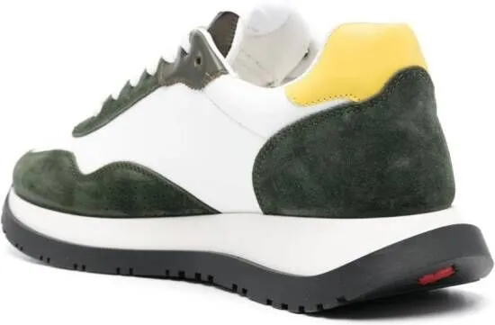 DSQUARED2 Running leather sneakers White