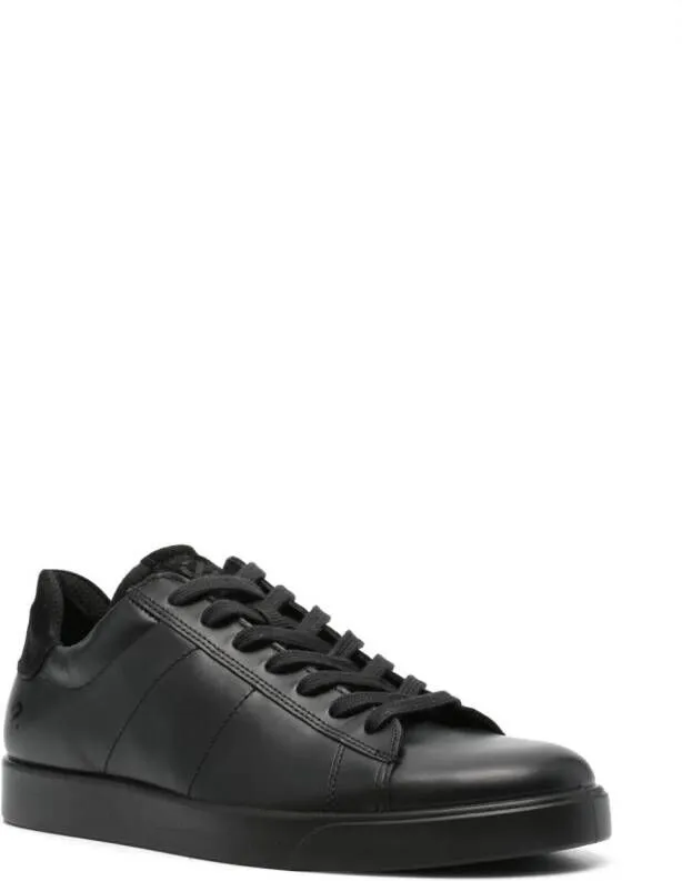 ECCO Lite M leather sneakers Black