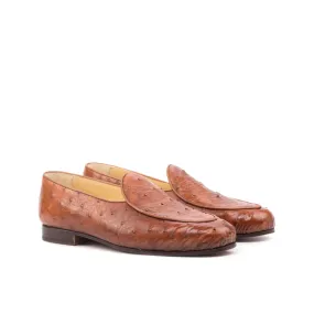 --Exotic Skins Belgian Slipper Shoe-