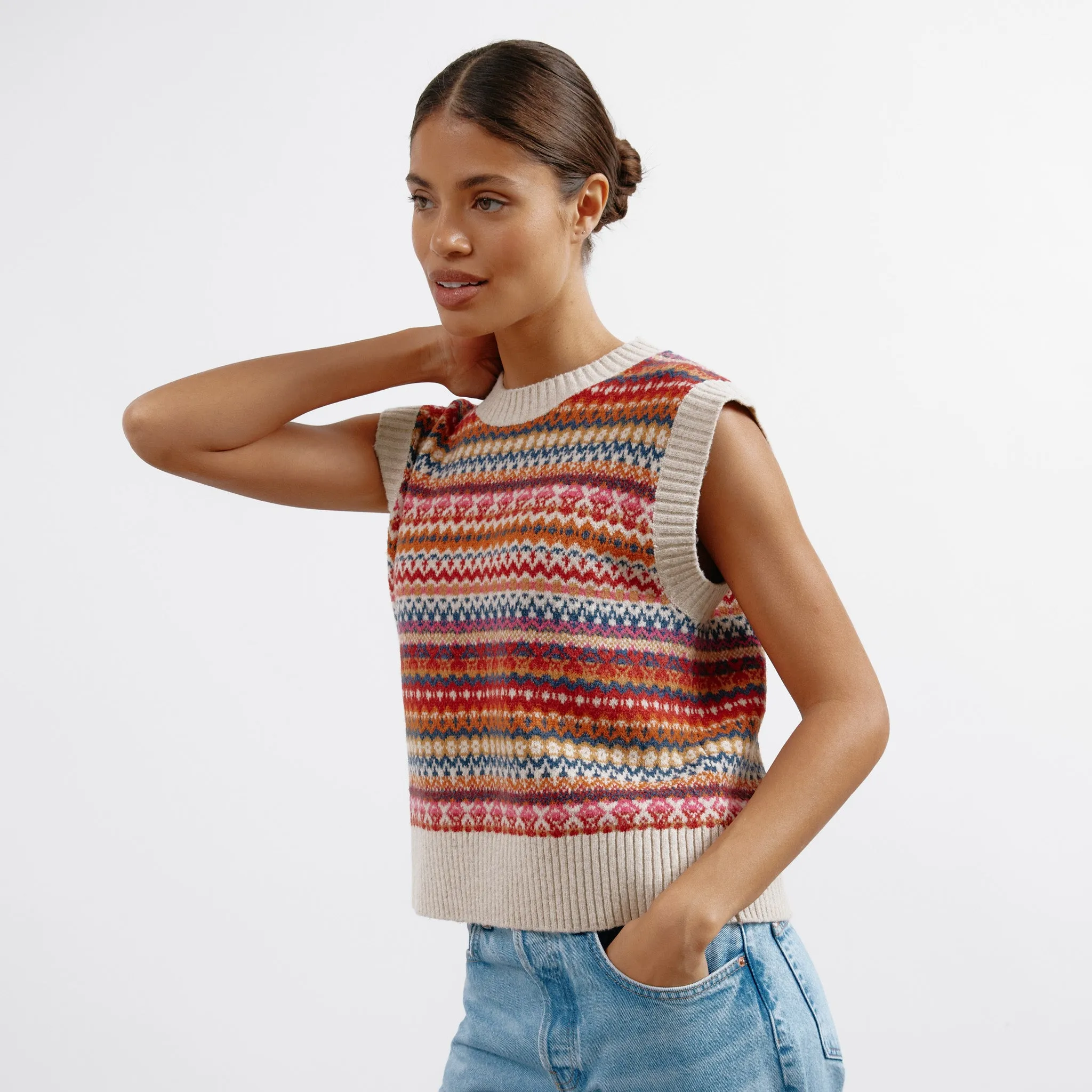 Fair Isle Tank Top