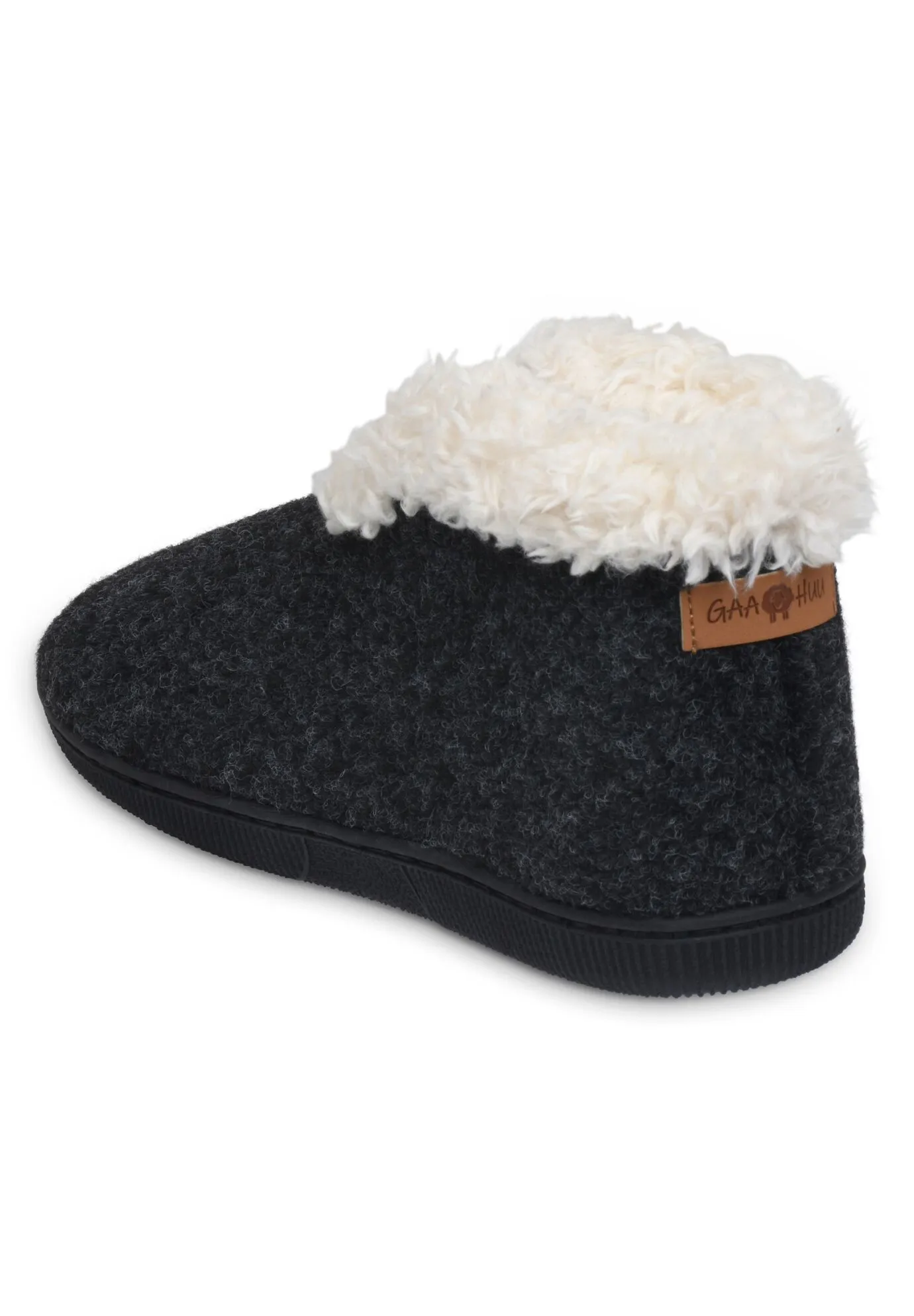 Faux Wool Memory Foam Slipper Boot