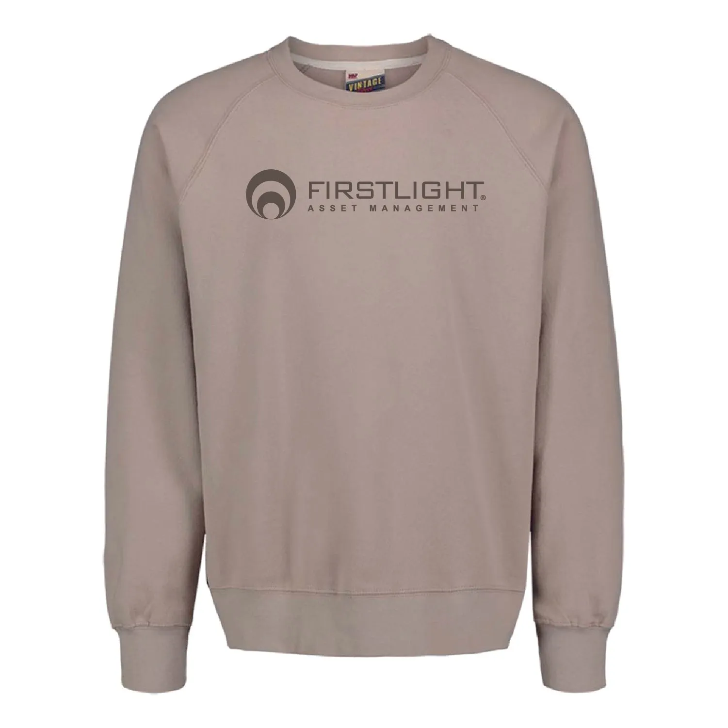 First Light Vintage Fleece Raglan Crewneck Sweatshirt