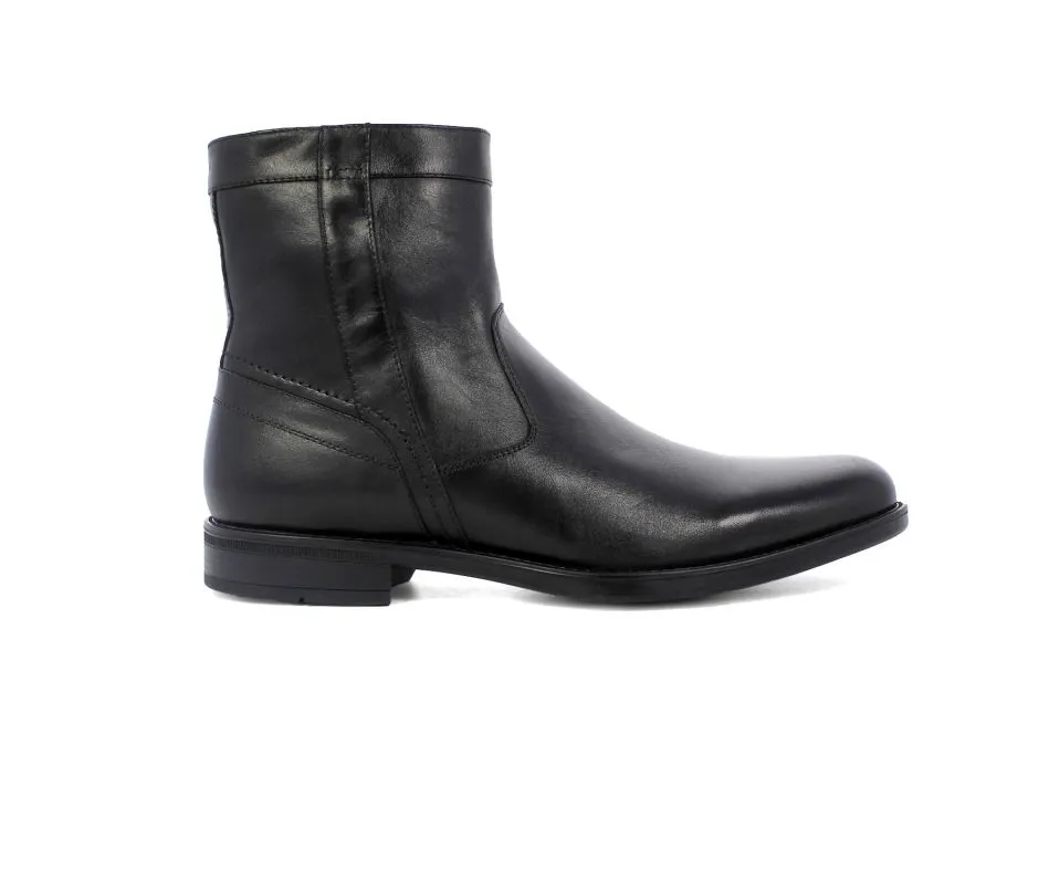 Florsheim Midtown Plain Toe Zipper Boot - Black